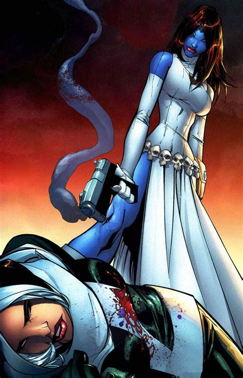 mystique and rogue|More.